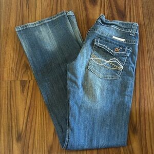 Cowgirl Tuff Blue Boot Cut Jeans